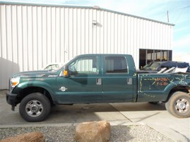 2011 Ford F-250 XL Green Crew Cab 6.7L Turbo Diesel AT 4WD #F23150